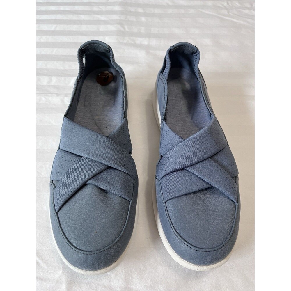 Clarks Cloudsteppers Sillian 2.0 Star Blue Gray Slip On Loafers Women’s Size 8 M